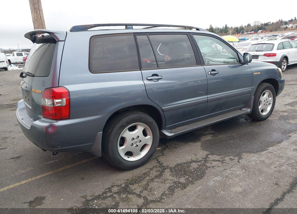 2004 TOYOTA HIGHLANDER LIMITED V6 VIN: JTEEP21A740044695