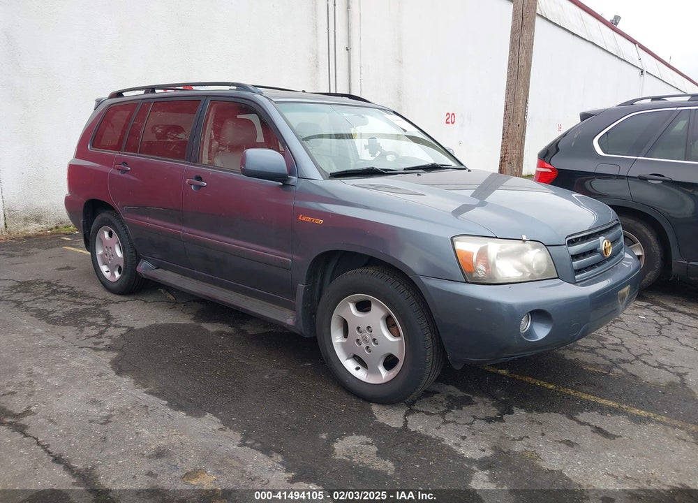 2004 TOYOTA HIGHLANDER LIMITED V6 VIN: JTEEP21A740044695