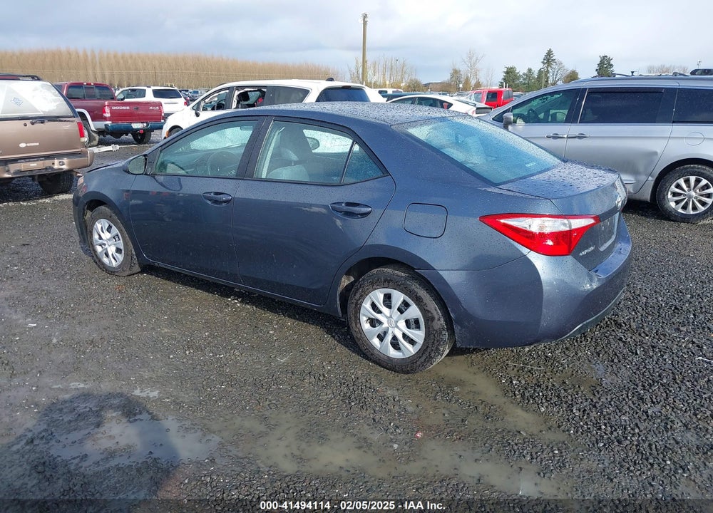 2016 TOYOTA COROLLA VIN: 2T1BURHE7GC709719