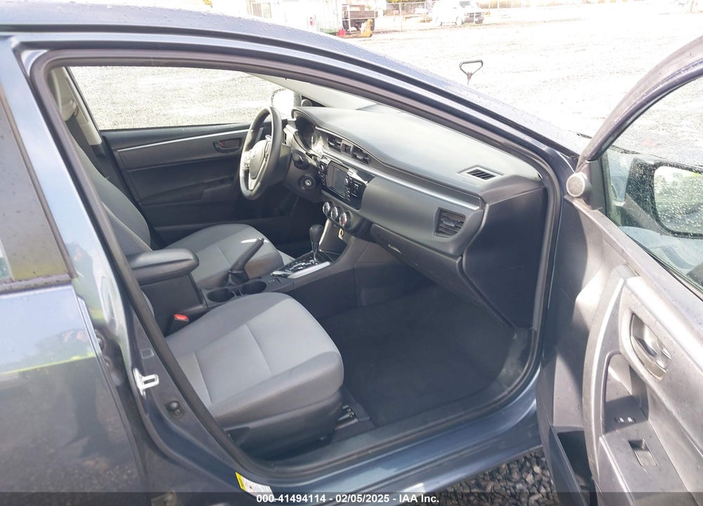 2016 TOYOTA COROLLA VIN: 2T1BURHE7GC709719