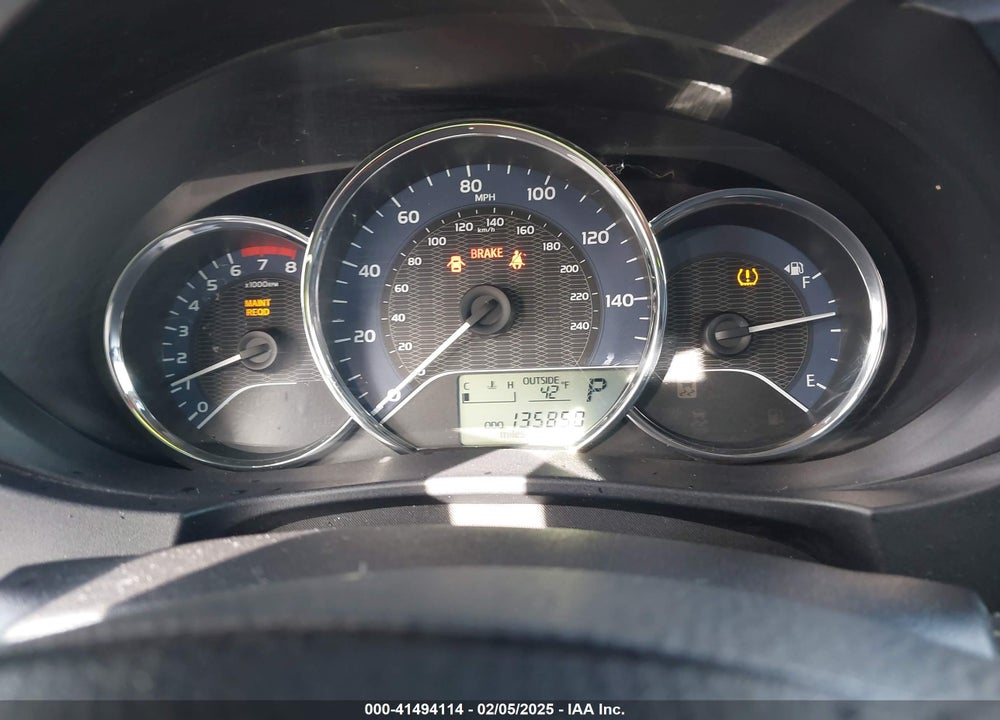 2016 TOYOTA COROLLA VIN: 2T1BURHE7GC709719