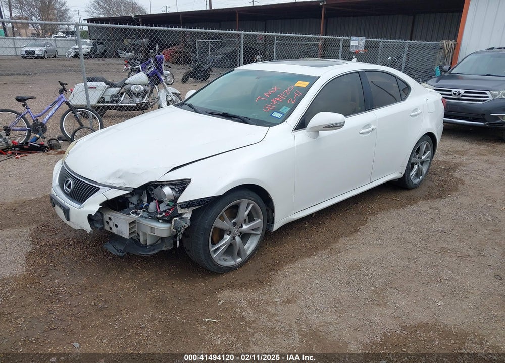 2010 LEXUS IS 250 VIN: JTHBF5C29A2095549