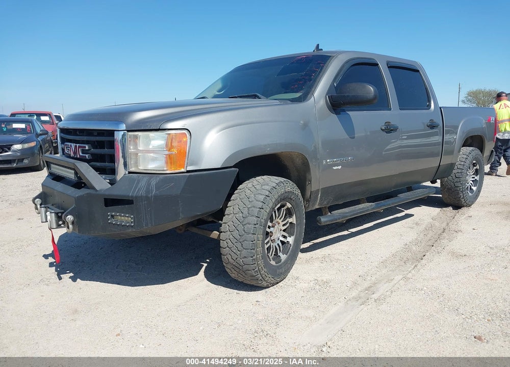2008 GMC SIERRA 1500 SLE1 VIN: 3GTEK13J98G303148