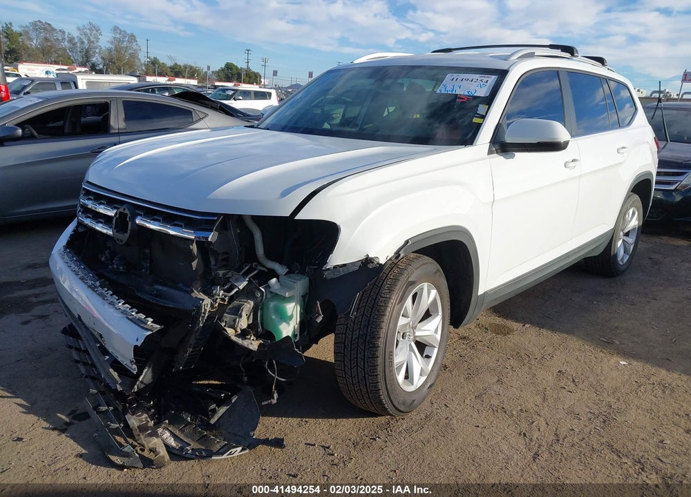 2018 VOLKSWAGEN ATLAS VIN: 1V2CP2CA7JC595906