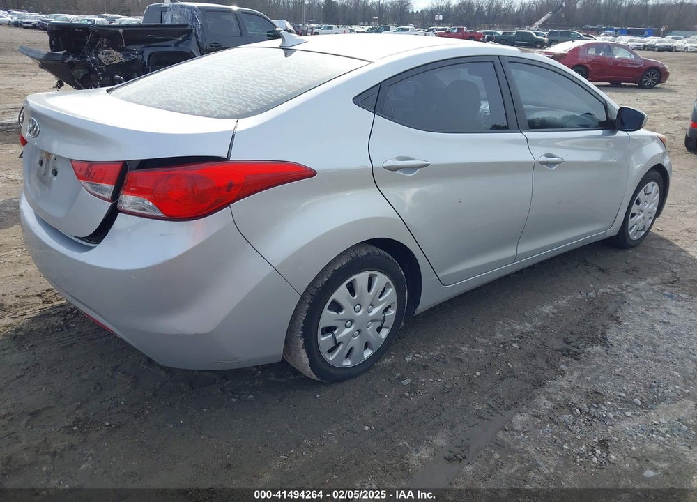2012 HYUNDAI ELANTRA VIN: KMHDH4AE1CU378641
