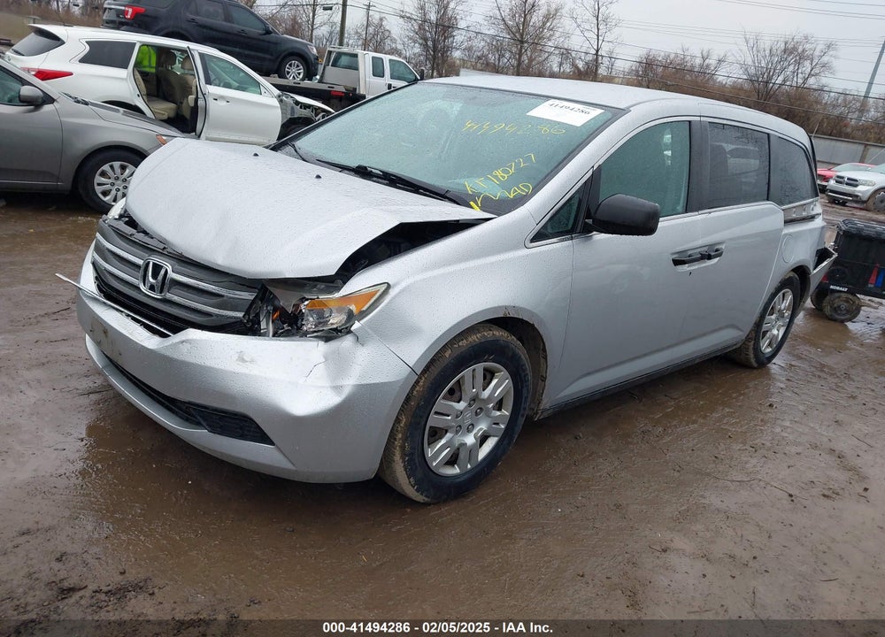 2012 HONDA ODYSSEY LX VIN: 5FNRL5H23CB141281