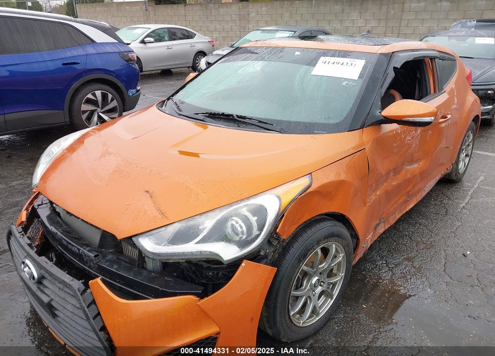 2016 HYUNDAI VELOSTER VIN: KMHTC6AE4GU252477