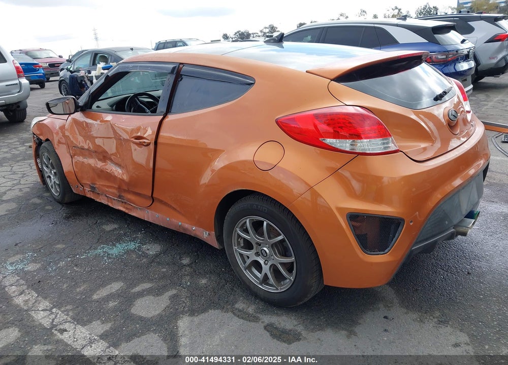 2016 HYUNDAI VELOSTER VIN: KMHTC6AE4GU252477