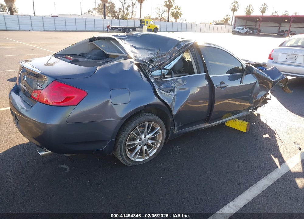 2008 INFINITI G35 JOURNEY VIN: JNKBV61E88M222165