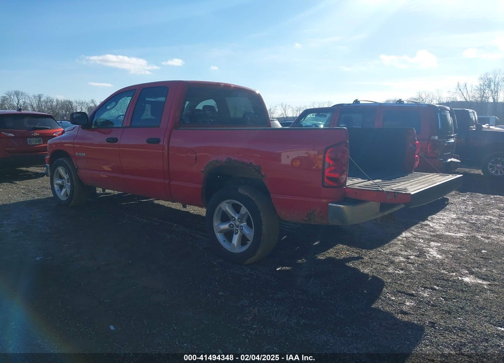 2008 DODGE RAM 1500 ST/SXT VIN: 1D7HU18N18S595279
