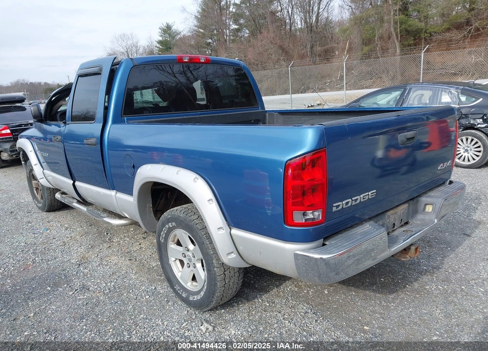 2002 DODGE RAM 1500 ST VIN: 3D7HU18NX2G170805