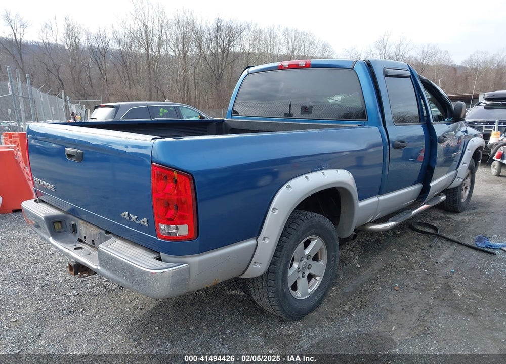 2002 DODGE RAM 1500 ST VIN: 3D7HU18NX2G170805
