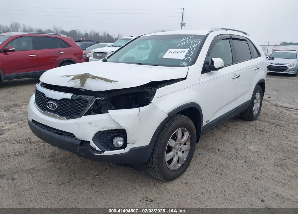 2013 KIA SORENTO VIN: 5XYKTDA60DG312863