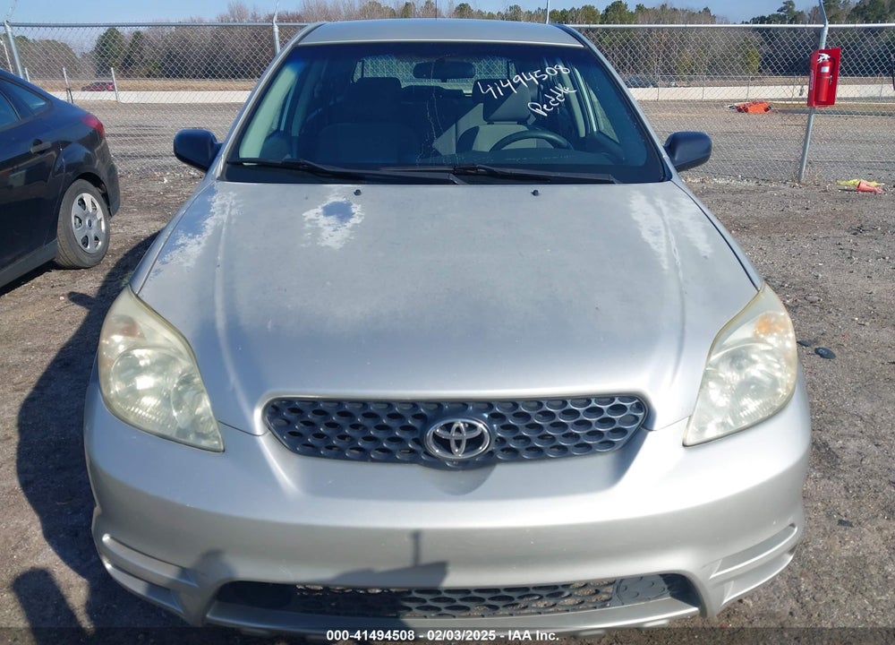 2003 TOYOTA MATRIX STANDARD VIN: 2T1KR32E33C073401