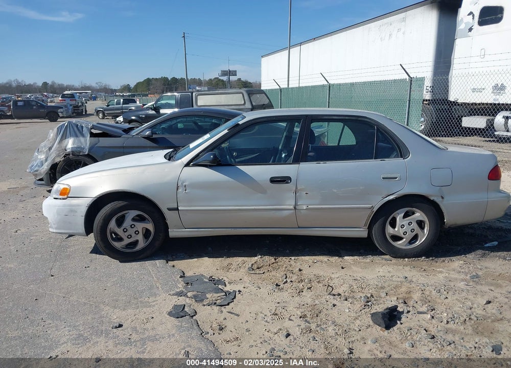 2001 TOYOTA COROLLA S VIN: 2T1BR12E21C468185
