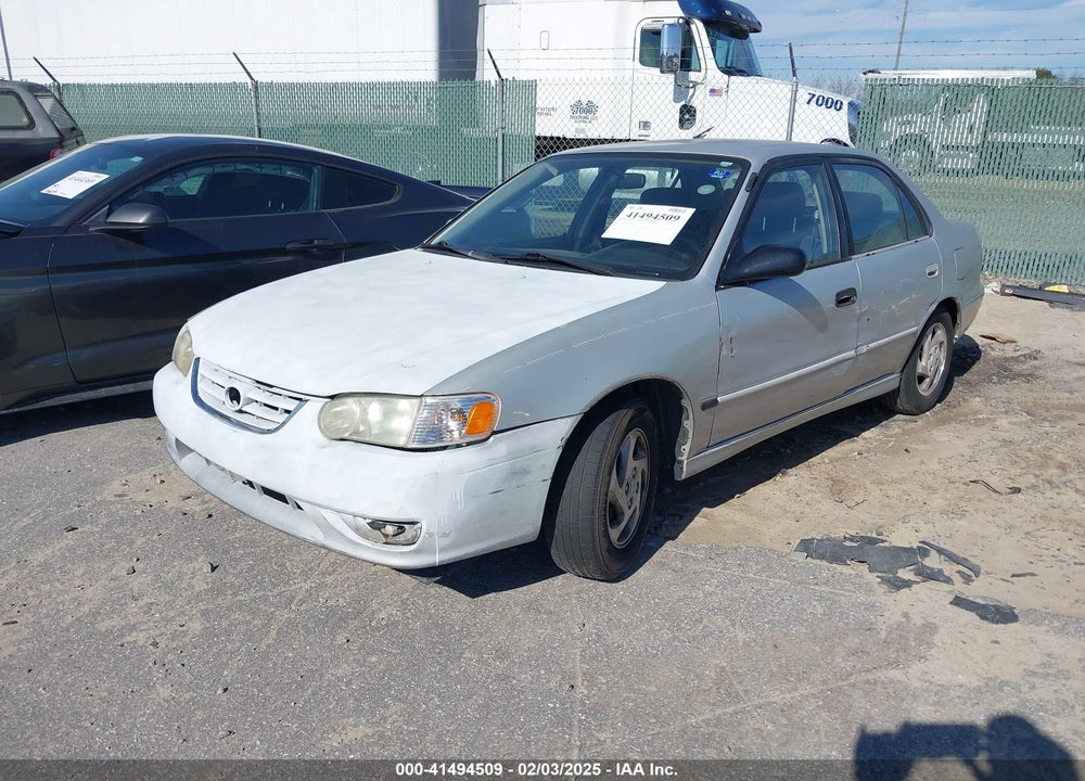 2001 TOYOTA COROLLA S VIN: 2T1BR12E21C468185