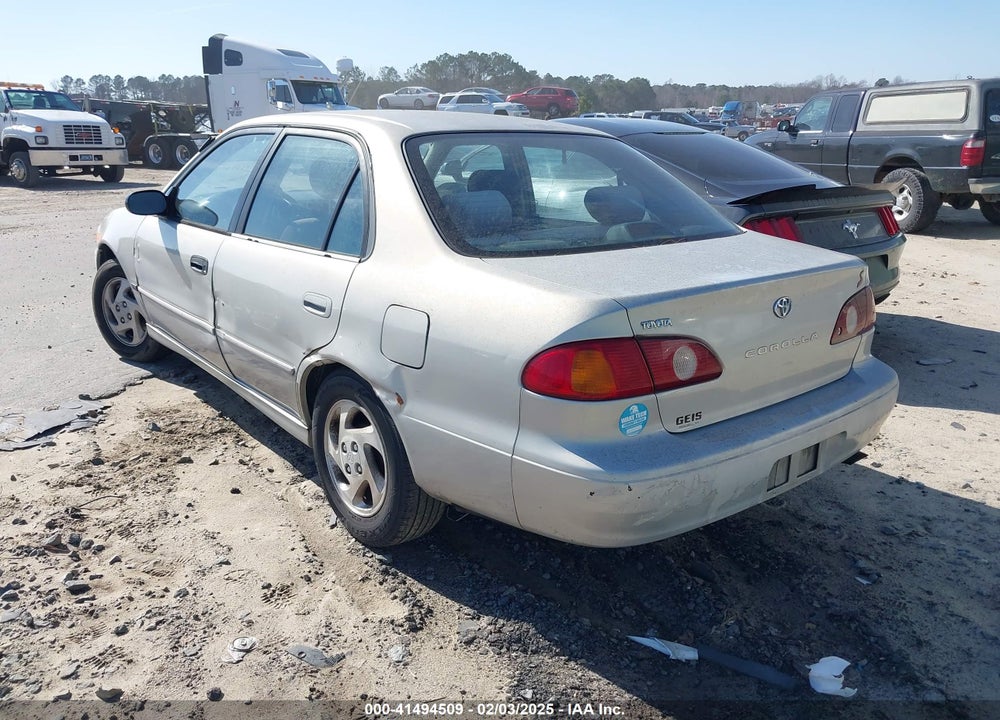 2001 TOYOTA COROLLA S VIN: 2T1BR12E21C468185