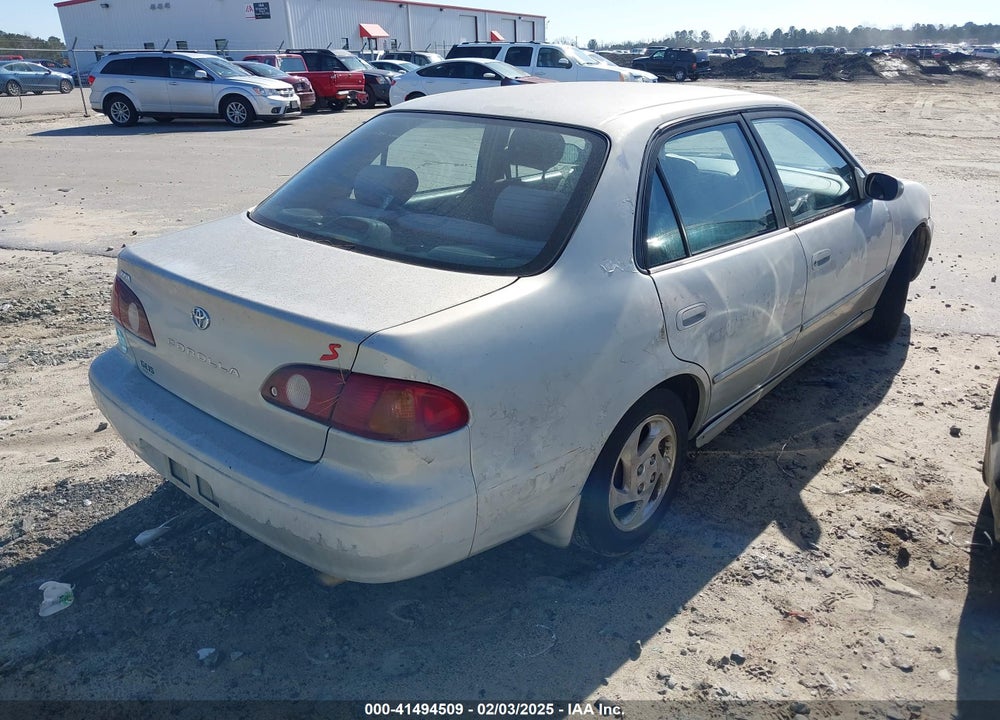 2001 TOYOTA COROLLA S VIN: 2T1BR12E21C468185