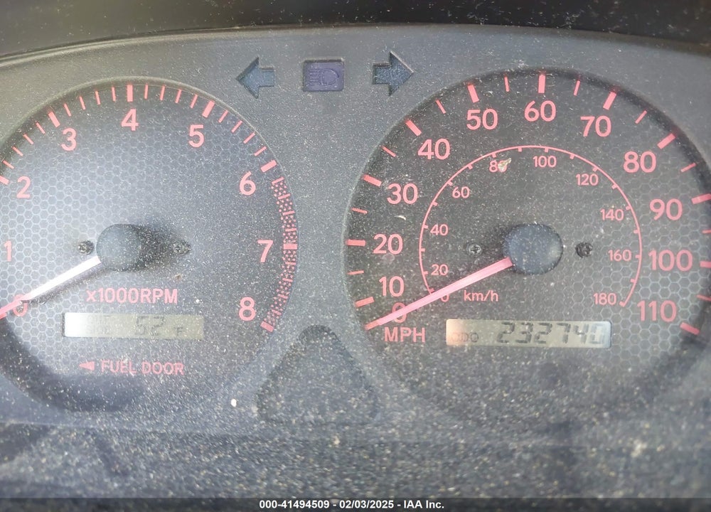 2001 TOYOTA COROLLA S VIN: 2T1BR12E21C468185