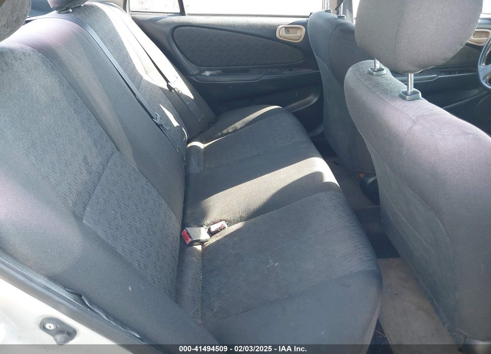 2001 TOYOTA COROLLA S VIN: 2T1BR12E21C468185