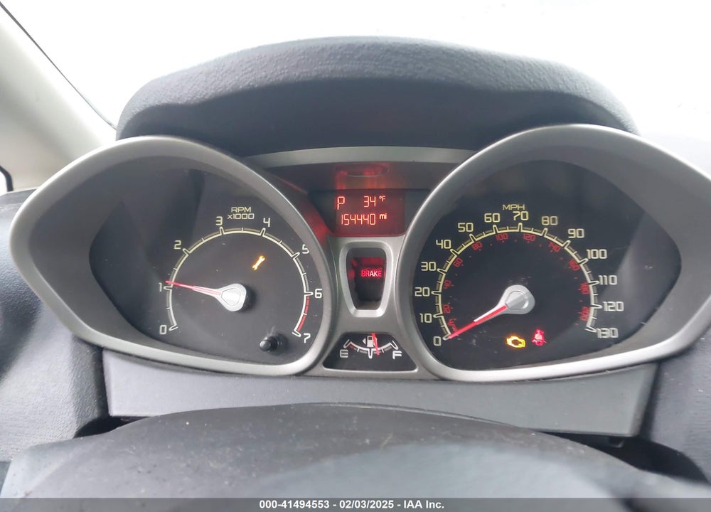 2011 FORD FIESTA SE VIN: 3FADP4BJ1BM229030
