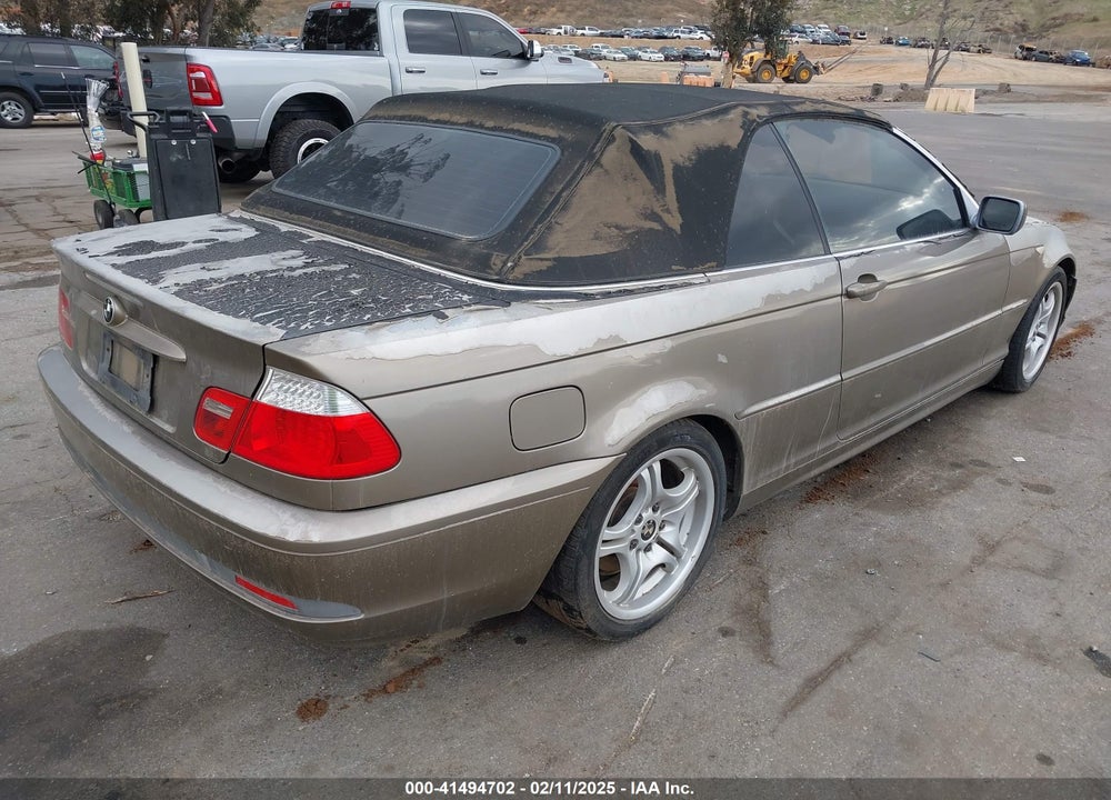 2005 BMW 325CI VIN: WBABW33415PL36114