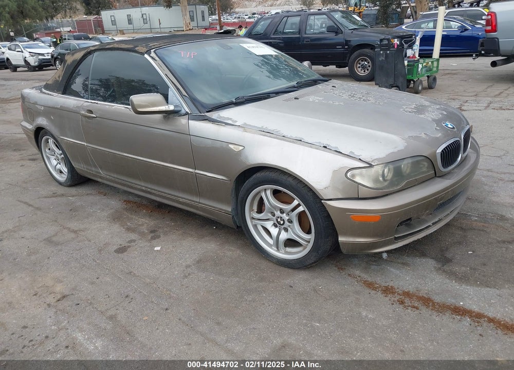 2005 BMW 325CI VIN: WBABW33415PL36114