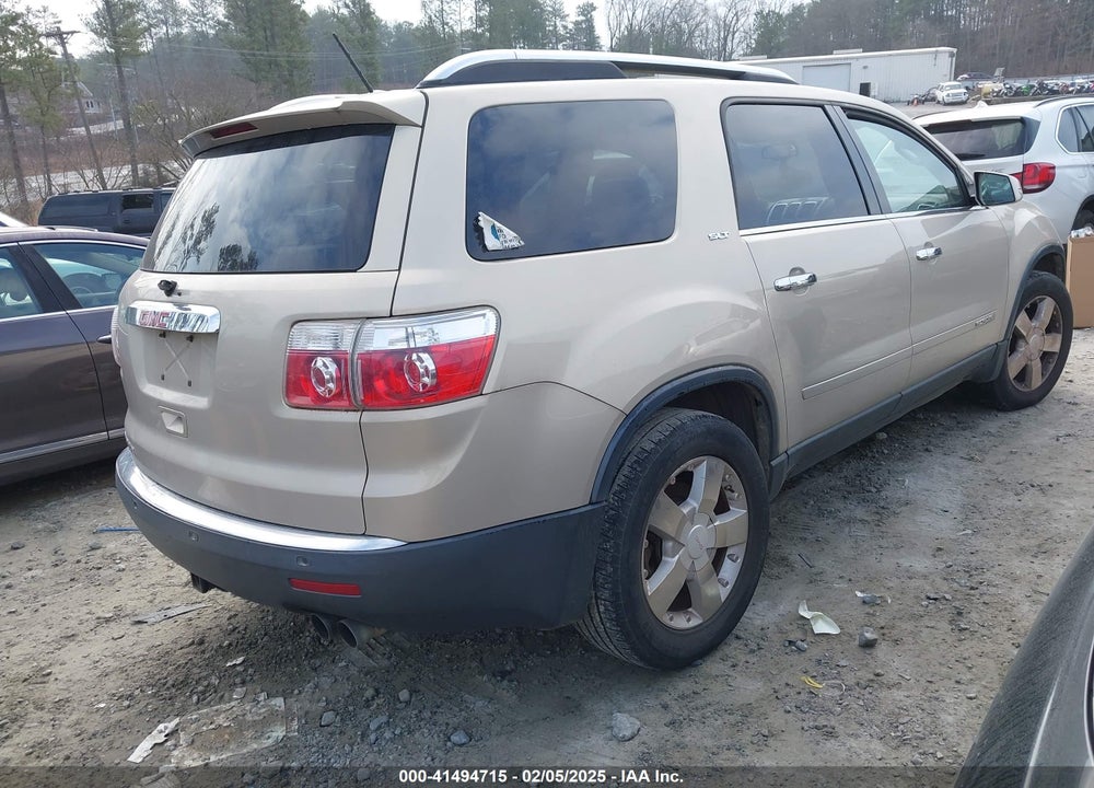 2008 GMC ACADIA VIN: 1GKER33708J117593