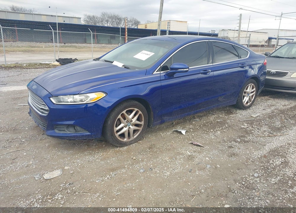 2013 FORD FUSION VIN: 3FA6P0HR7DR166570