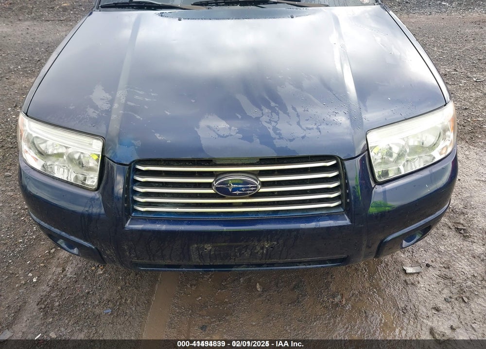 2006 SUBARU FORESTER 2.5X VIN: JF1SG65686H729514