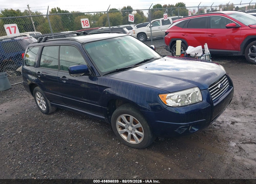 2006 SUBARU FORESTER 2.5X VIN: JF1SG65686H729514