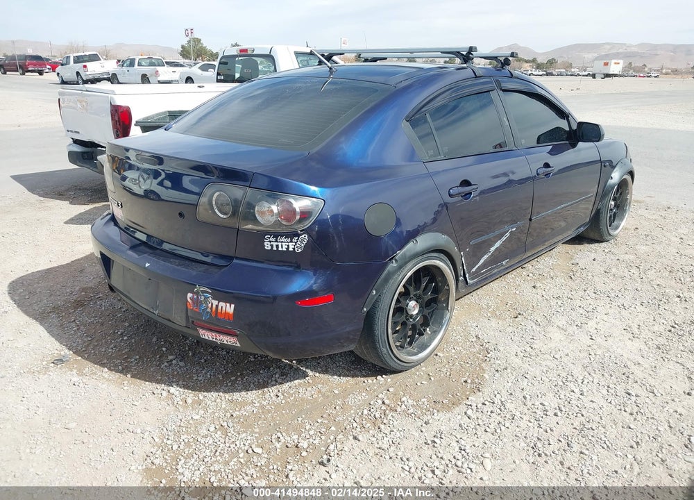 2008 MAZDA MAZDA3 VIN: JM1BK32F781146780