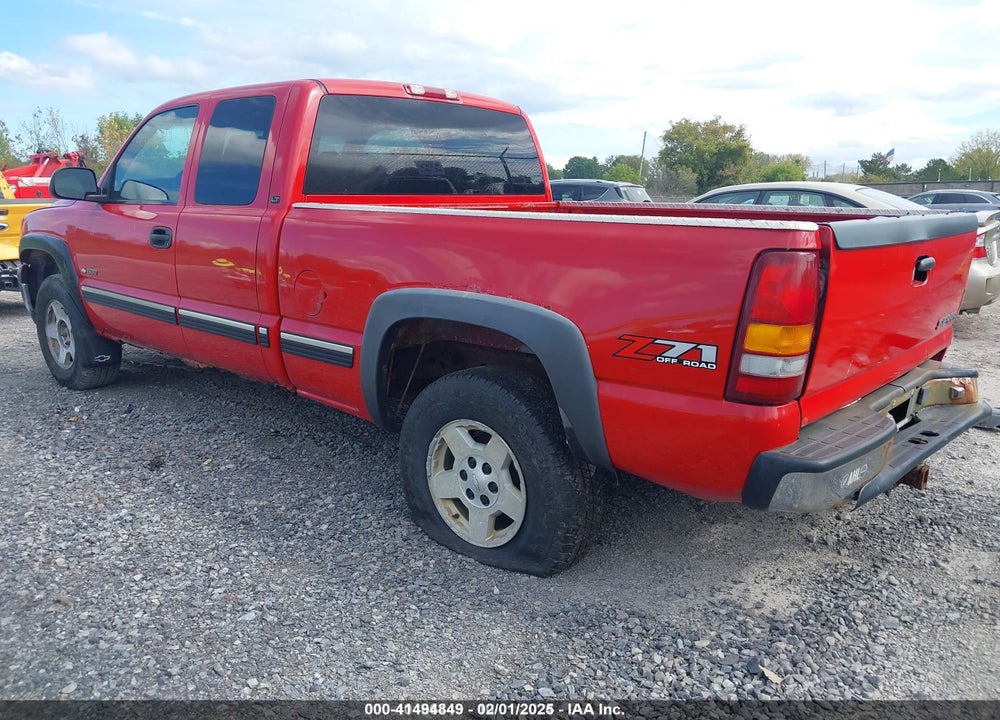2000 CHEVROLET SILVERADO 1500 LT VIN: 2GCEK19T8Y1401296