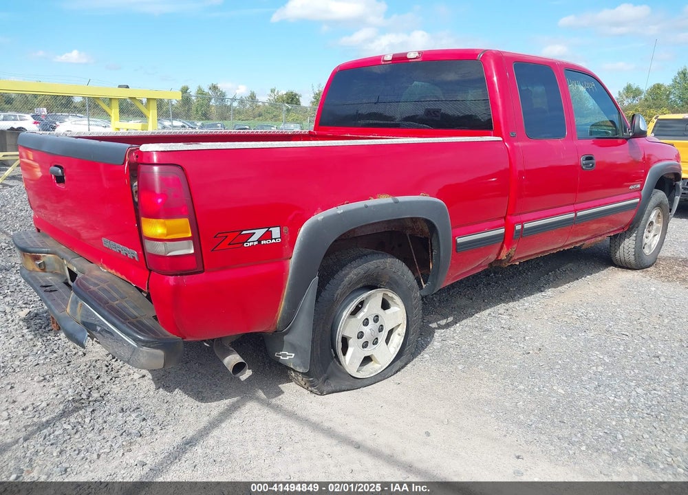 2000 CHEVROLET SILVERADO 1500 LT VIN: 2GCEK19T8Y1401296