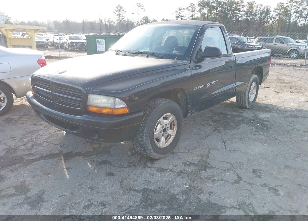 2001 DODGE DAKOTA SPORT VIN: 1B7FL26P01S344323
