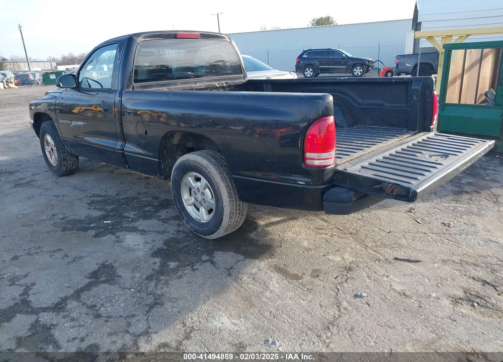 2001 DODGE DAKOTA SPORT VIN: 1B7FL26P01S344323