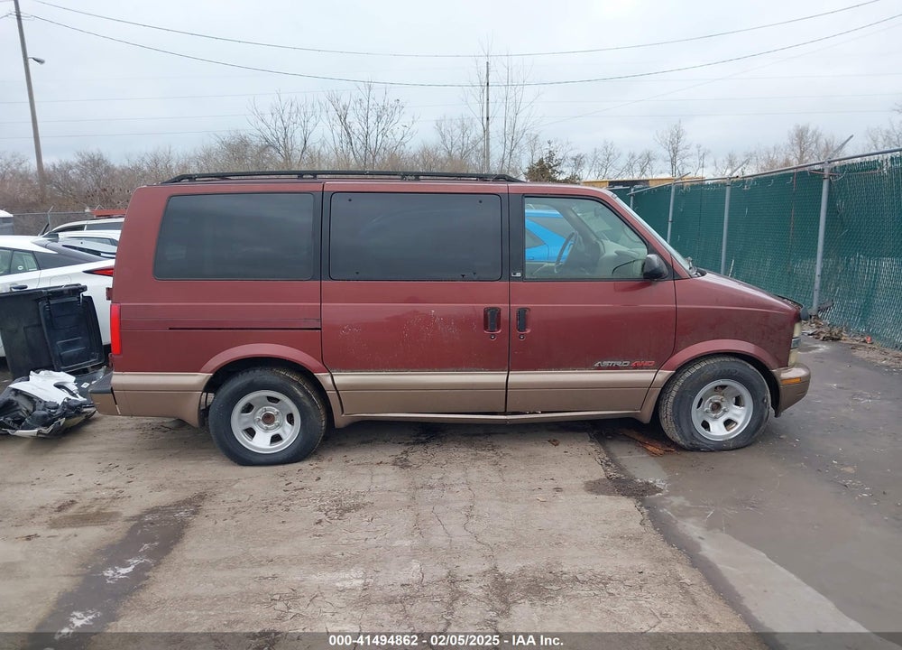 1998 CHEVROLET ASTRO VIN: 1GNEL19W6WB154162