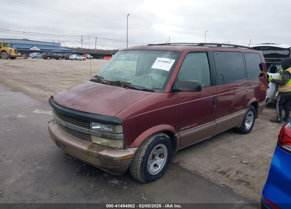 1998 CHEVROLET ASTRO VIN: 1GNEL19W6WB154162