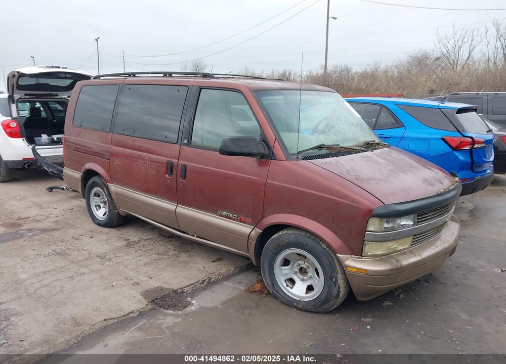 1998 CHEVROLET ASTRO VIN: 1GNEL19W6WB154162