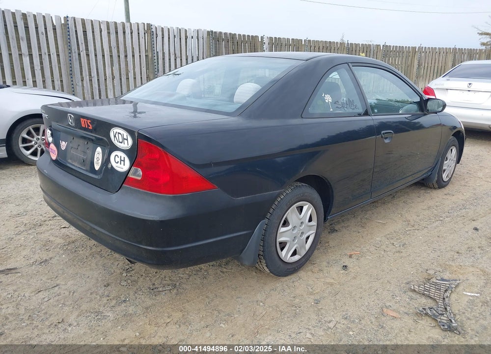 2003 HONDA CIVIC LX VIN: 1HGEM22633L047793