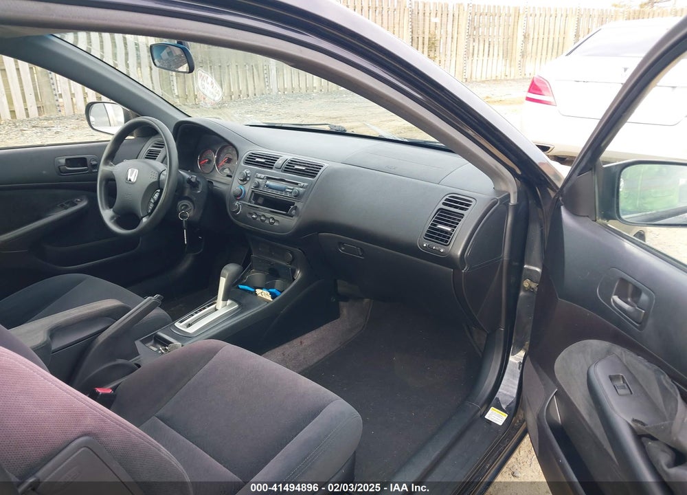 2003 HONDA CIVIC LX VIN: 1HGEM22633L047793