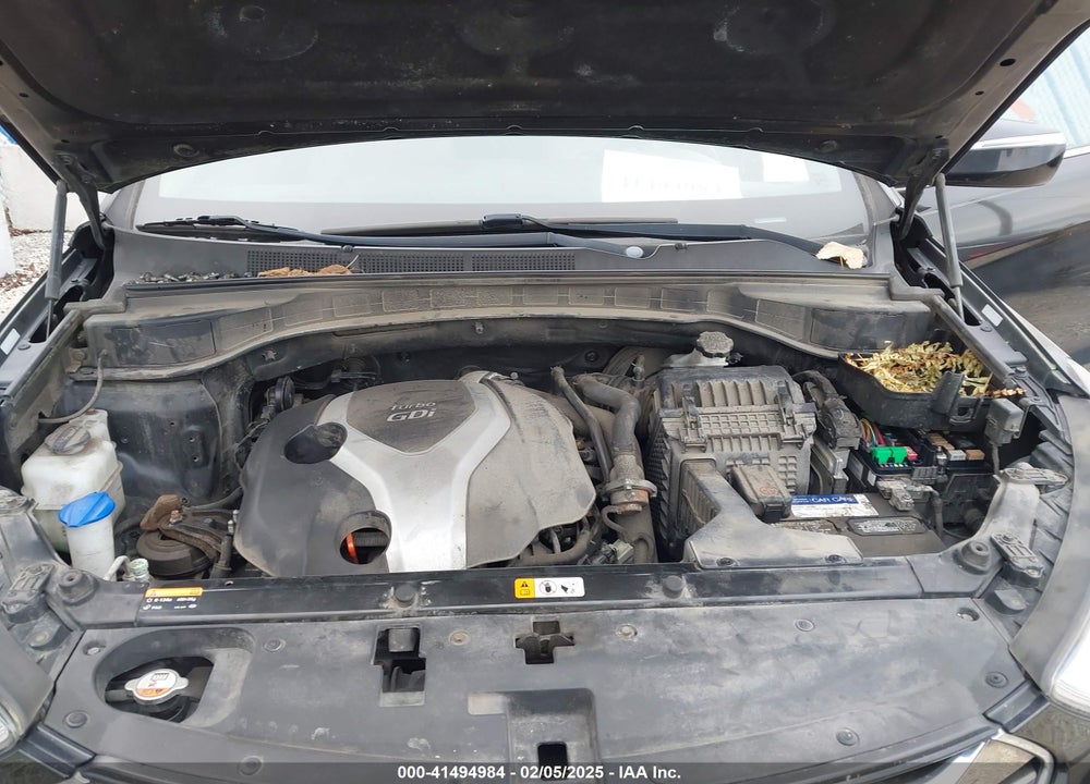 2013 HYUNDAI SANTA FE SPORT 2.0T VIN: 5XYZU3LA2DG124109