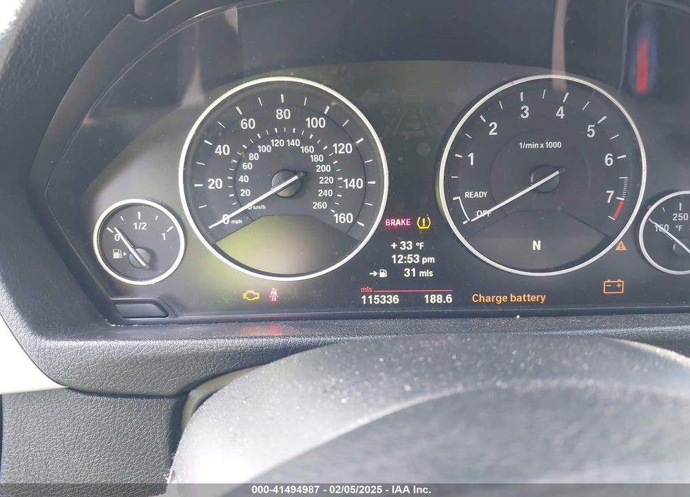 2013 BMW 328I VIN: WBA3B3G58DNR79587