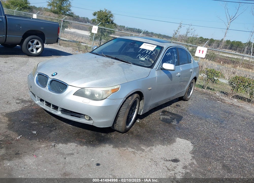 2004 BMW 525I VIN: WBANA53584B167107