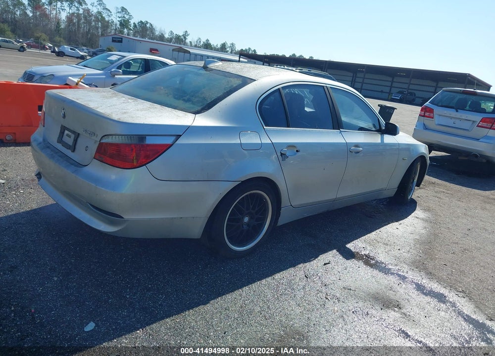 2004 BMW 525I VIN: WBANA53584B167107