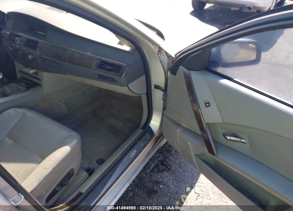 2004 BMW 525I VIN: WBANA53584B167107