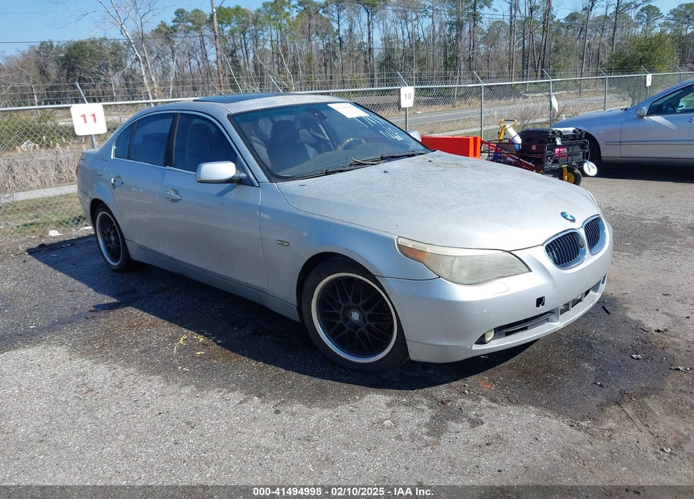 2004 BMW 525I VIN: WBANA53584B167107