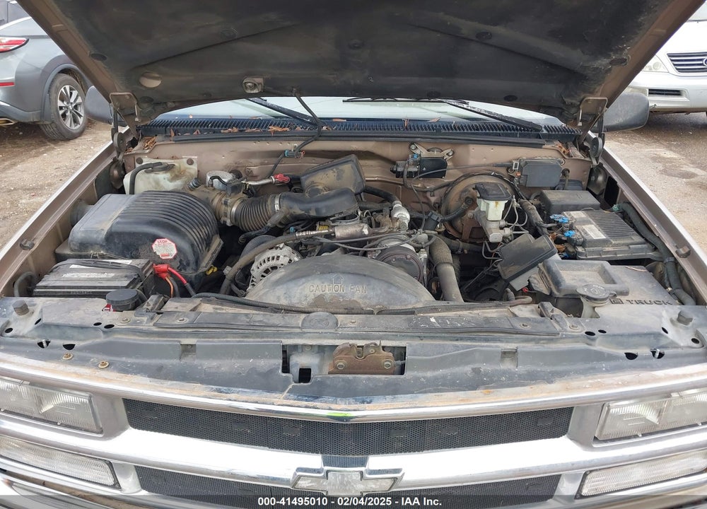 1997 CHEVROLET C1500 FLEETSIDE VIN: 2GCEC19RXV1163187