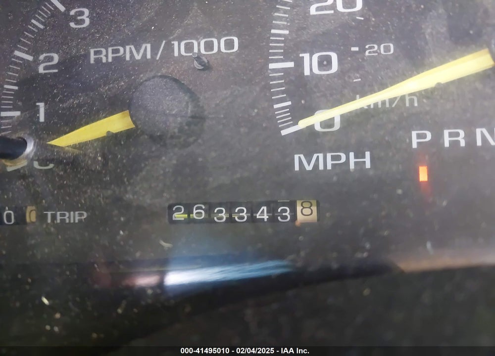 1997 CHEVROLET C1500 FLEETSIDE VIN: 2GCEC19RXV1163187