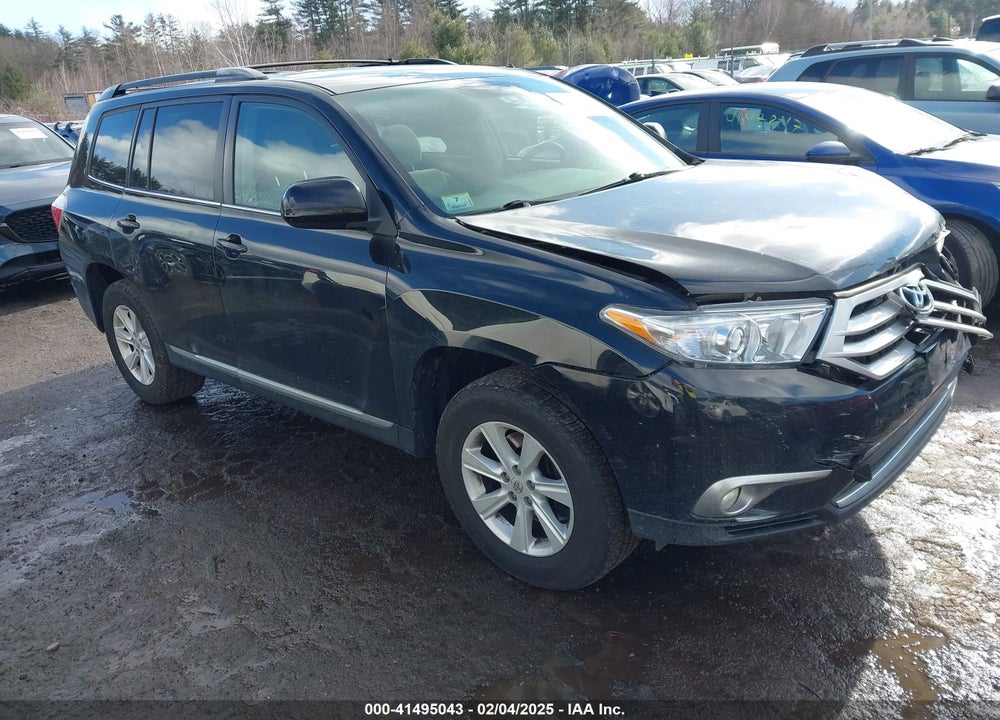 2012 TOYOTA HIGHLANDER SE VIN: 5TDBK3EHXCS116312